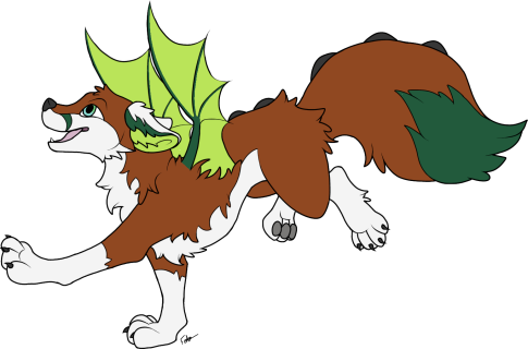 Techno happy trot by FelixDaDragon(Colored)